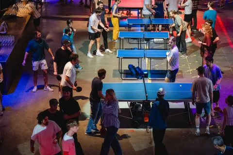 Ping Pong Night mit DJs