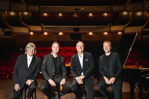 Vier Pianisten – ein Konzert