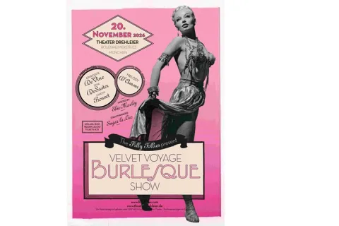 The Filly Follies Velvet Voyage Burlesque - THE FANTASTIC TIME MACHINE