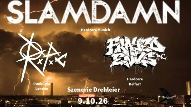 SLAMDAMN + R.P.C + FRAYED ENDS BC