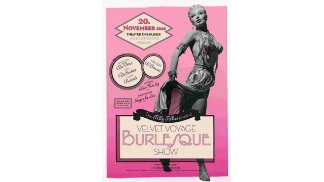 The Filly Follies Velvet Voyage Burlesque - THE FANTASTIC TIME MACHINE