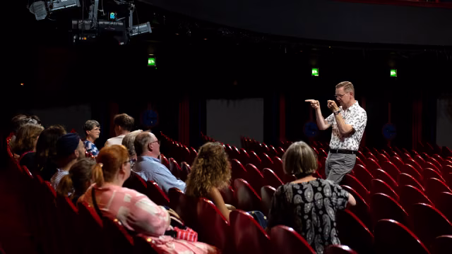 Theaterführung in Gebärdensprache