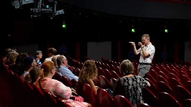 Theaterführung in Gebärdensprache